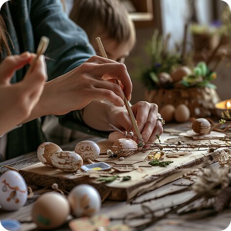 «Весеннее панно ручной работы»